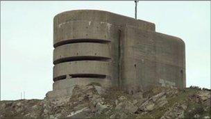 German Occupation bunker in Alderney