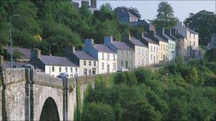 Bridge Street in Llandeilo, Carmarthenshire