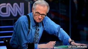 File photograph of Larry King
