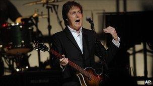 Sir Paul McCartney at Harlem's Apollo Theater