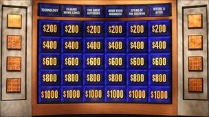 board from jeopardy