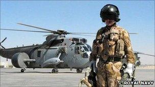 Culdrose aircrew on duty in Afghanistan