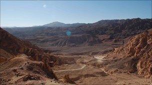 The Sinai desert