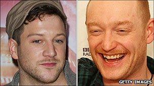 Matt Cardle and Biffy Clyro's Ben Johnston