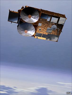 Artist's impression of Cryosat-2 (Esa)