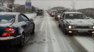 A435 near Cheltenham