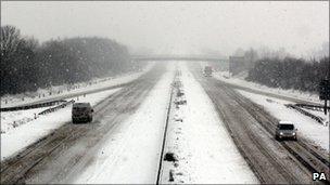 M5 on Somerset on Monday