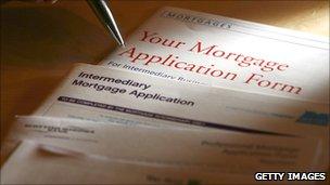 Mortgage application form