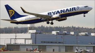 Ryanair plane