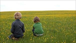 Two young boys