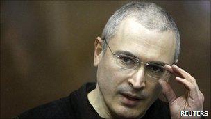 Mikhail Khodorkovsky in court, 27 Dec 10