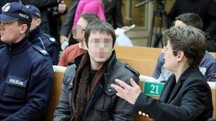 Anders Hoegstroem in court (30 Dec 2010)