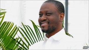 Guillaume Soro, Prime minister of Ivory Coast's internationally recognised leader Alassane Ouattara, 27 December 2010