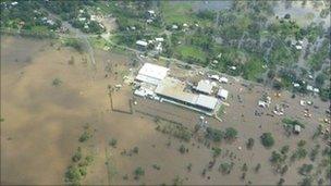 Aerial shot of the area around Rockhampton, Photo: Petros Khalesirad