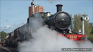 SDR steam train