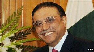 President Ali Asif Zardari