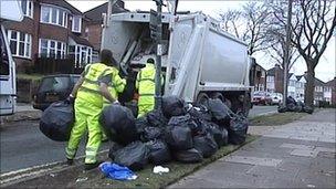 Casual bin collectors in Birmingham