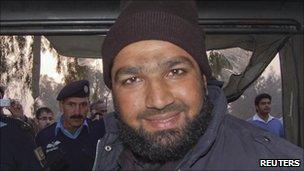 Malik Mumtaz Hussein Qadri, arrested in Islamabad (4 January 2011)