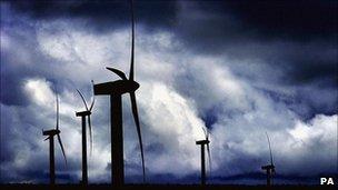 Wind turbines (generic image)