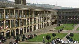 Halifax Piece Hall/Pic by Mike Glover