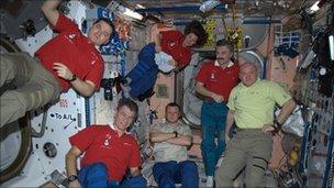 Astronauts on the MagISStra mission