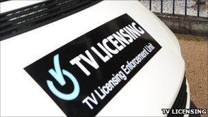 TV Licensing van