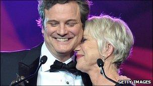 Colin Firth and Dame Helen Mirren