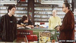 John Cusack and Tim Robbins in High Fidelity