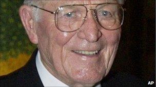 Maj Richard Winters in 2002