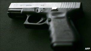 File photo of a Glock 9mm