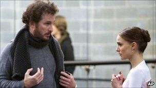 Darren Aronofsky with Natalie Portman