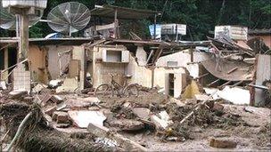 Flooding damage in Petropolis [Picture: Priscila Lucina]