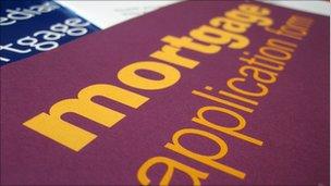 Mortgage application form