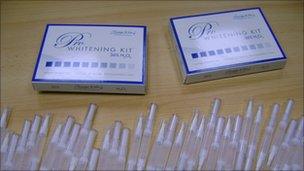 Tooth whitening kits