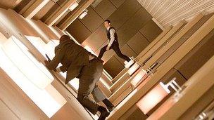 A rotating corridor was constructed for Inception's hotel action scenes