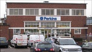 Offices of Perkins Engines in Stafford