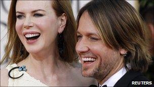 Nicole Kidman and Keith Urban