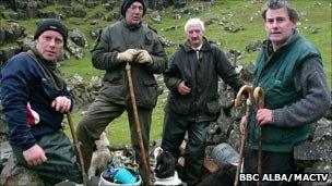 Sea shepherds. Pic: BBC Alba/MacTV