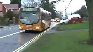 Duffield Road bus lane