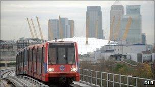 A DLR train