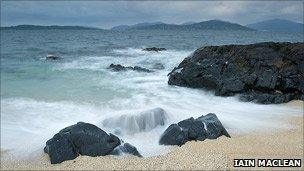 Harris beach. Pic: Copyright of Iain Maclean