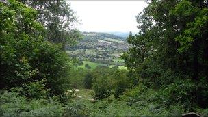 View from Brown's Folly - Avon Wildlife Trust