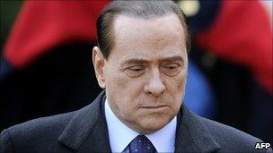 Italian Prime Minister Silvio Berlusconi