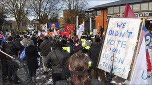 Public sector rally, Ipswich