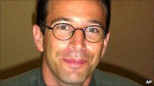 File photo of Wall Street Journal South Asia bureau chief Daniel Pearl