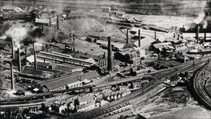 Swansea Copperworks in 1957