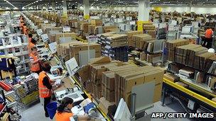 Amazon logistics centre