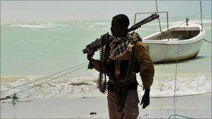 Somali pirate, file pic