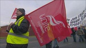 March in Wigan