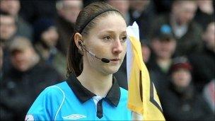 Assistant referee Sian Massey